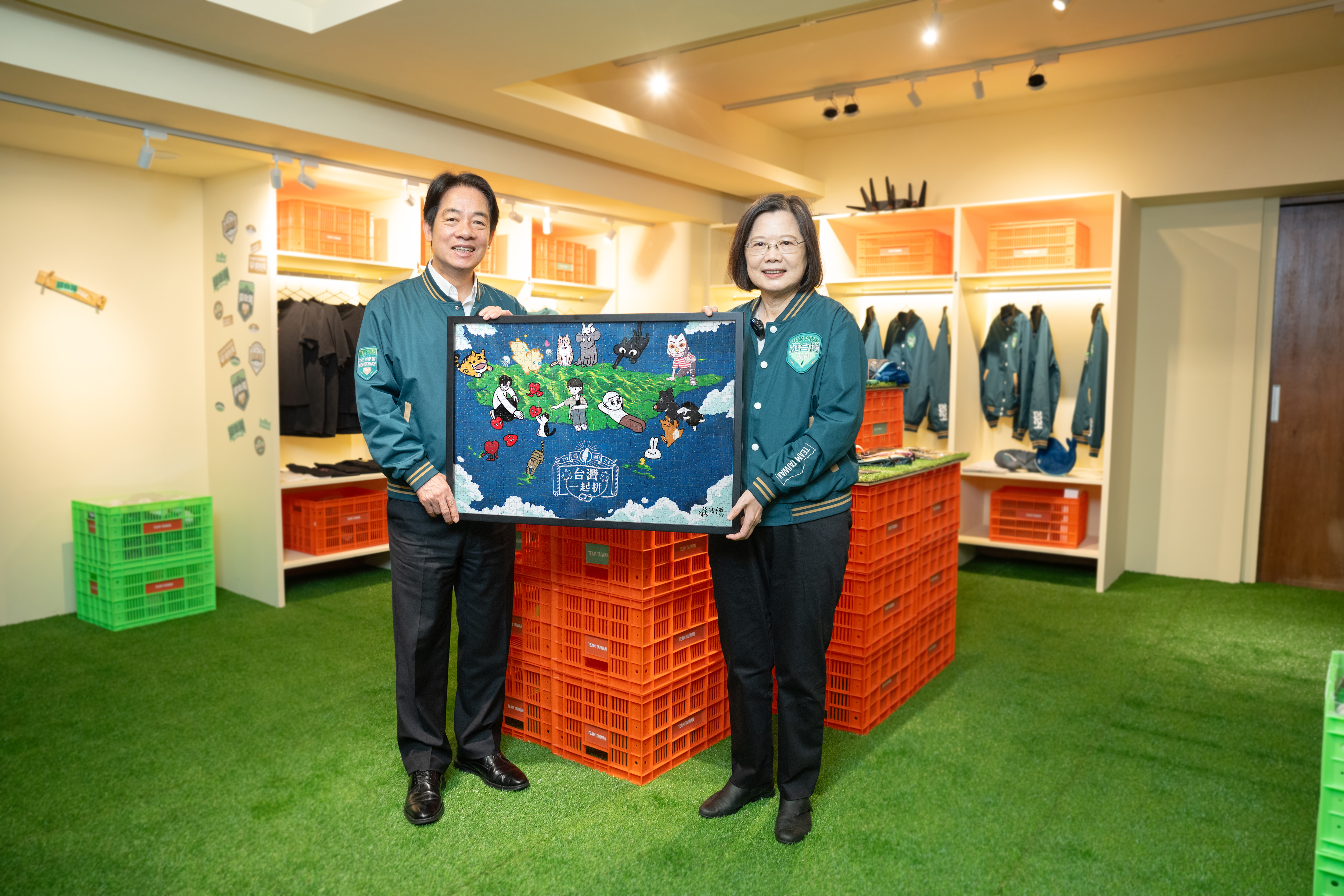 2024 《台灣一起拼》拼圖、桌曆套組